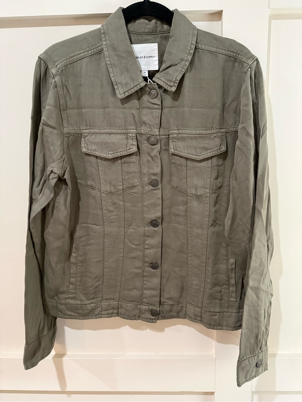 Thread &Supply Women’s Olive Green Utility Jacket